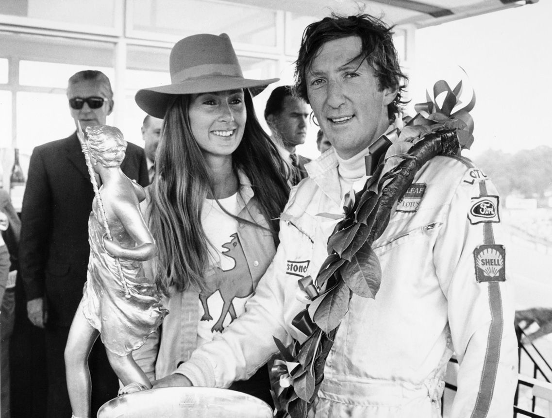 Nina und Jochen Rindt – das Traumpaar des Racings im Jahr 1970. Sie lebt immer noch am Genfer See.
