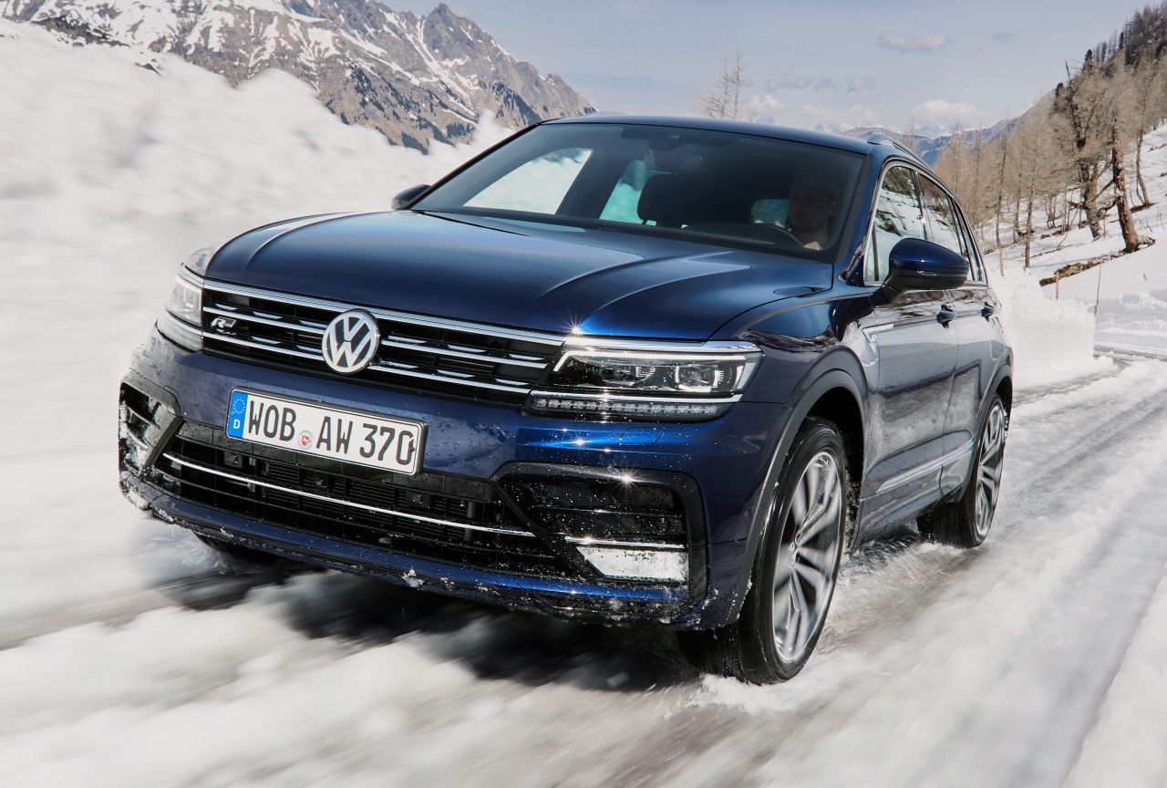 Der Tiguan wird in der zweiten Jahreshälfte umfassen überarbeitet und kommt dann auch als Plug-In-Hybrid, vermutlich in zwei Leitstungsstufen.