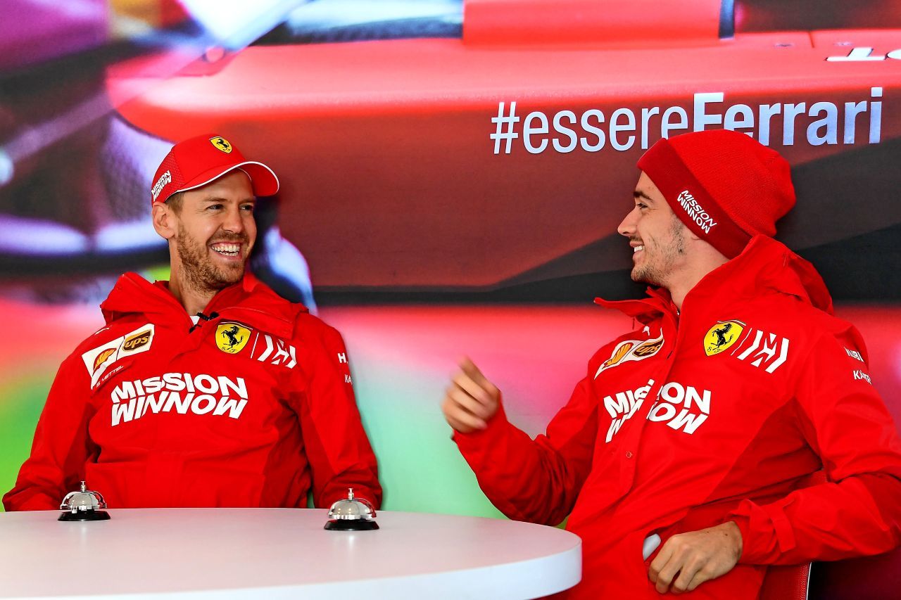 Vettel und Leclerc: Gegen den bestens vernetzten Todt-Schützling war der unpolitische Deutsche dem Untergang geweiht.