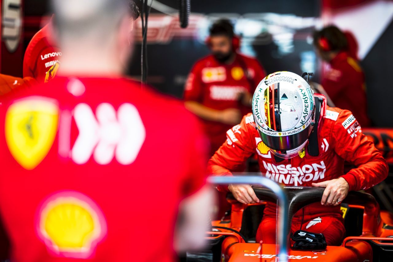 Aussteigen bitte: Sebastian Vettel wird Ferrari verlassen, wenn diese geplante Saison zu Ende ist.