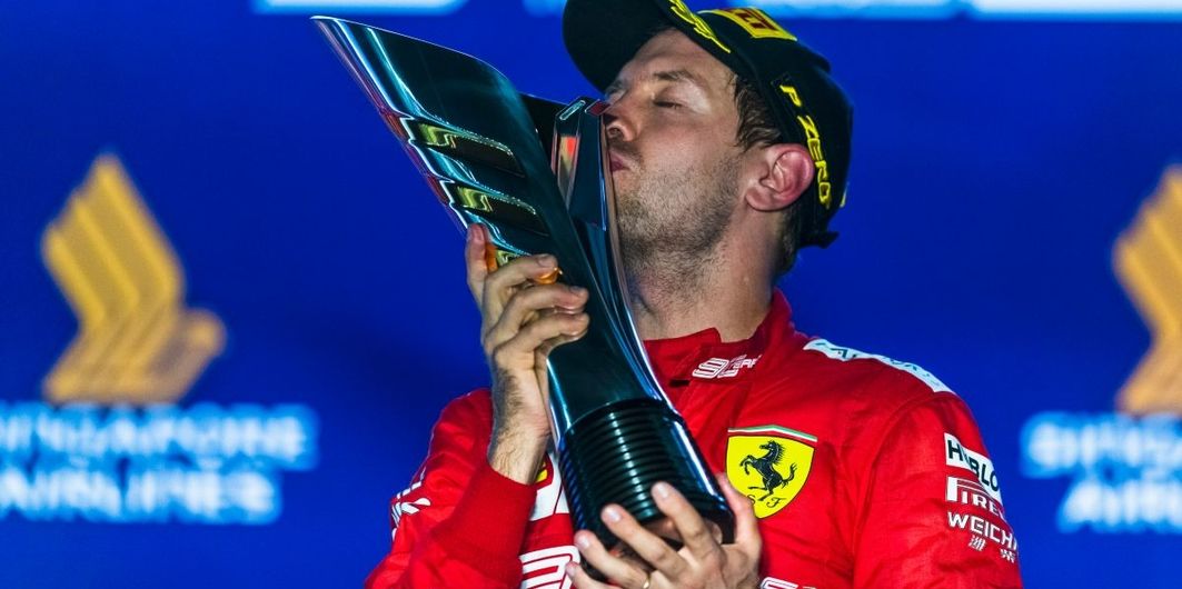 FORMEL-1-THRLLER UM SEBASTIAN VETTEL