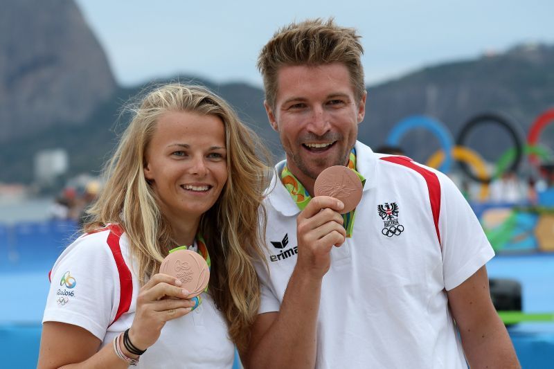Im Sommer 2016 retten Tanja Frank und Thomas Zajac Österreich quasi im Alleingang – mit der (einzigen) Medaille für den ÖOC bei Olympia.