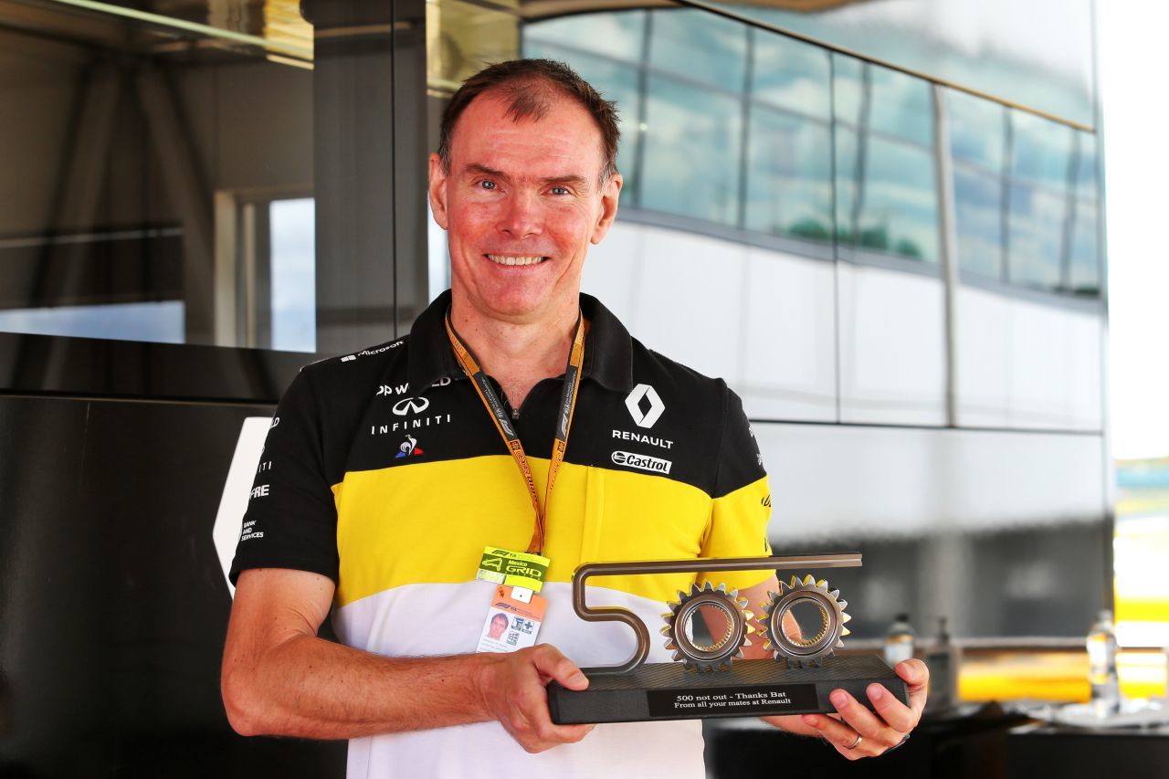 Renault-Legende Alain Permane feierte seinen 500. Grand Prix