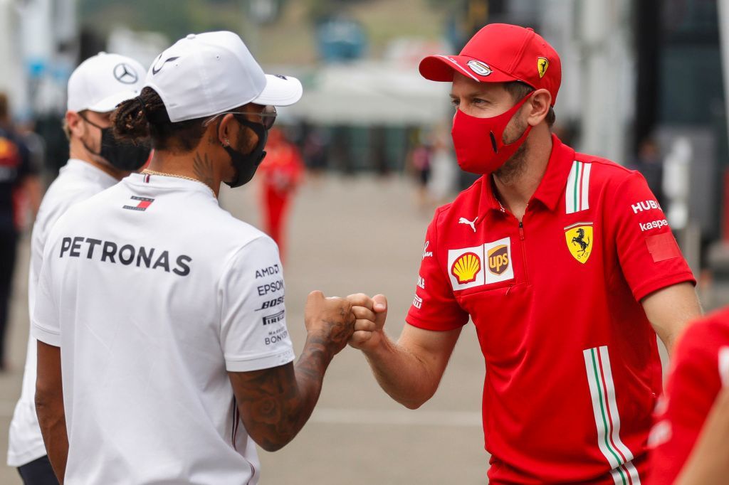 Lewis Hamilton und Sebastian Vettel kannten Mugello schon aus Nachwuchsserie  und von Formel-1-Tests.