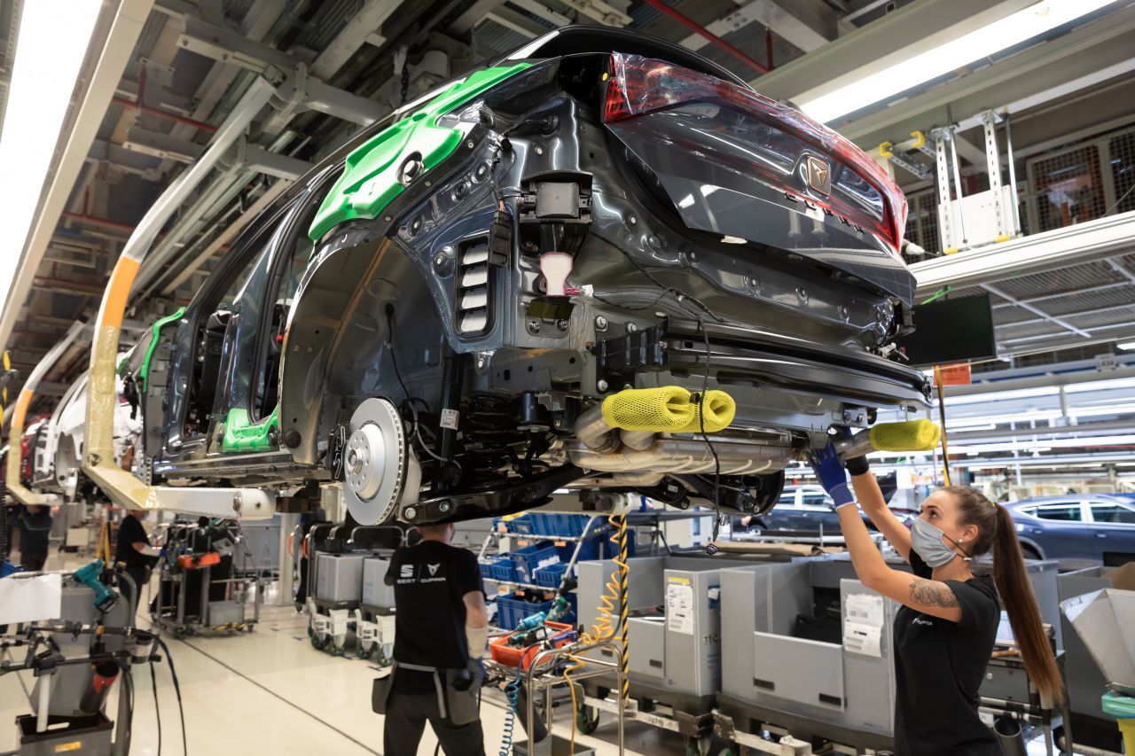 Über 2000 Autos am Tag werden in Martorell derzeit produziert.