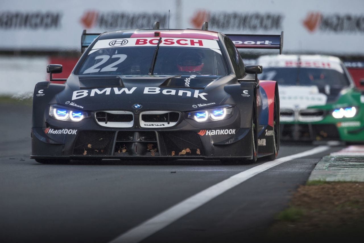 Lucas Auer wird im Sonntags-Rennen in Zolder als Dritter bester BMW-Pilot.