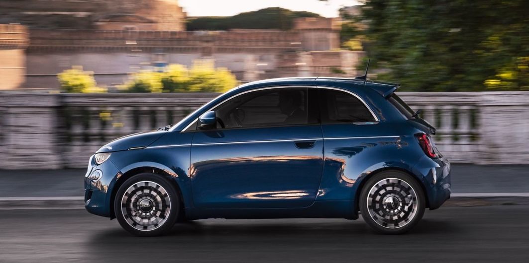 Der neue Fiat 500 Elektro als Cabrio, Elektroauto