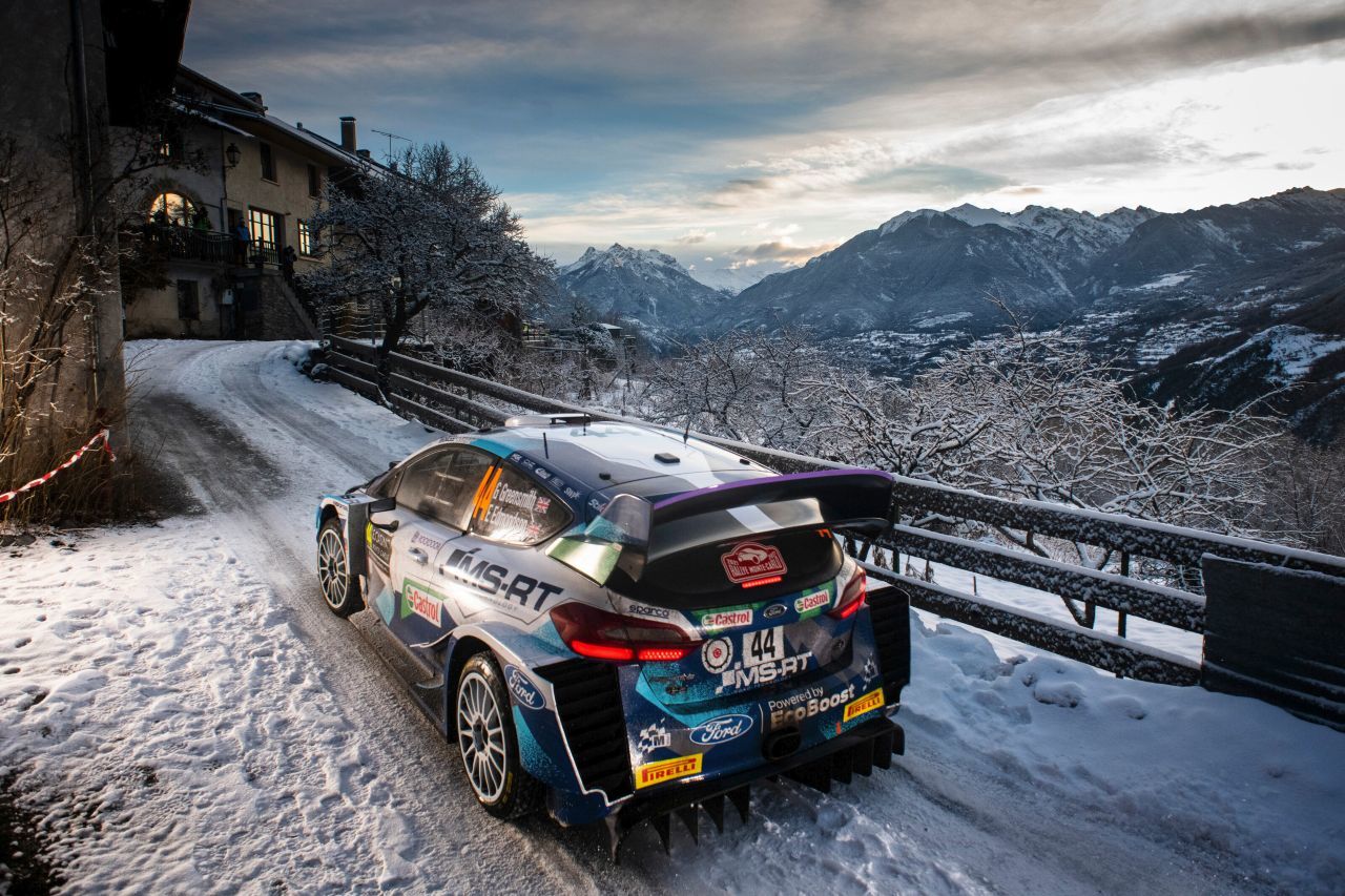 Romantik-Rallye: Gus Greensmith ist heuer als Stammfahrer von M-Sport das ganze Jahr im Ford unterwegs.