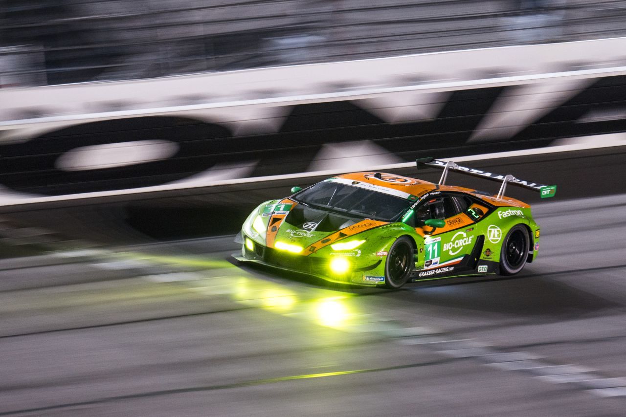 Sternstunde: 2019 gewann das Grasser Racing Team aus Knittelfeld in Daytona in der Kategorie GTD.