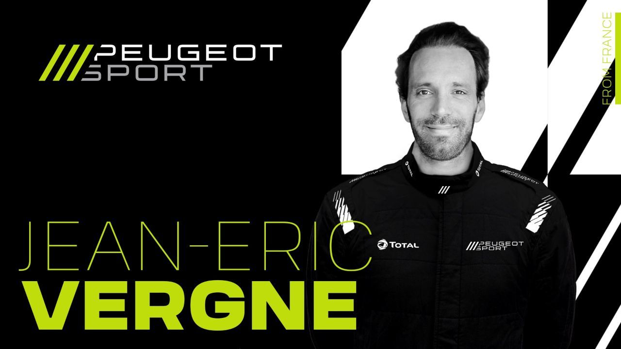 Jean-Eric Vergne, Peugeot-WEC-Pilot.