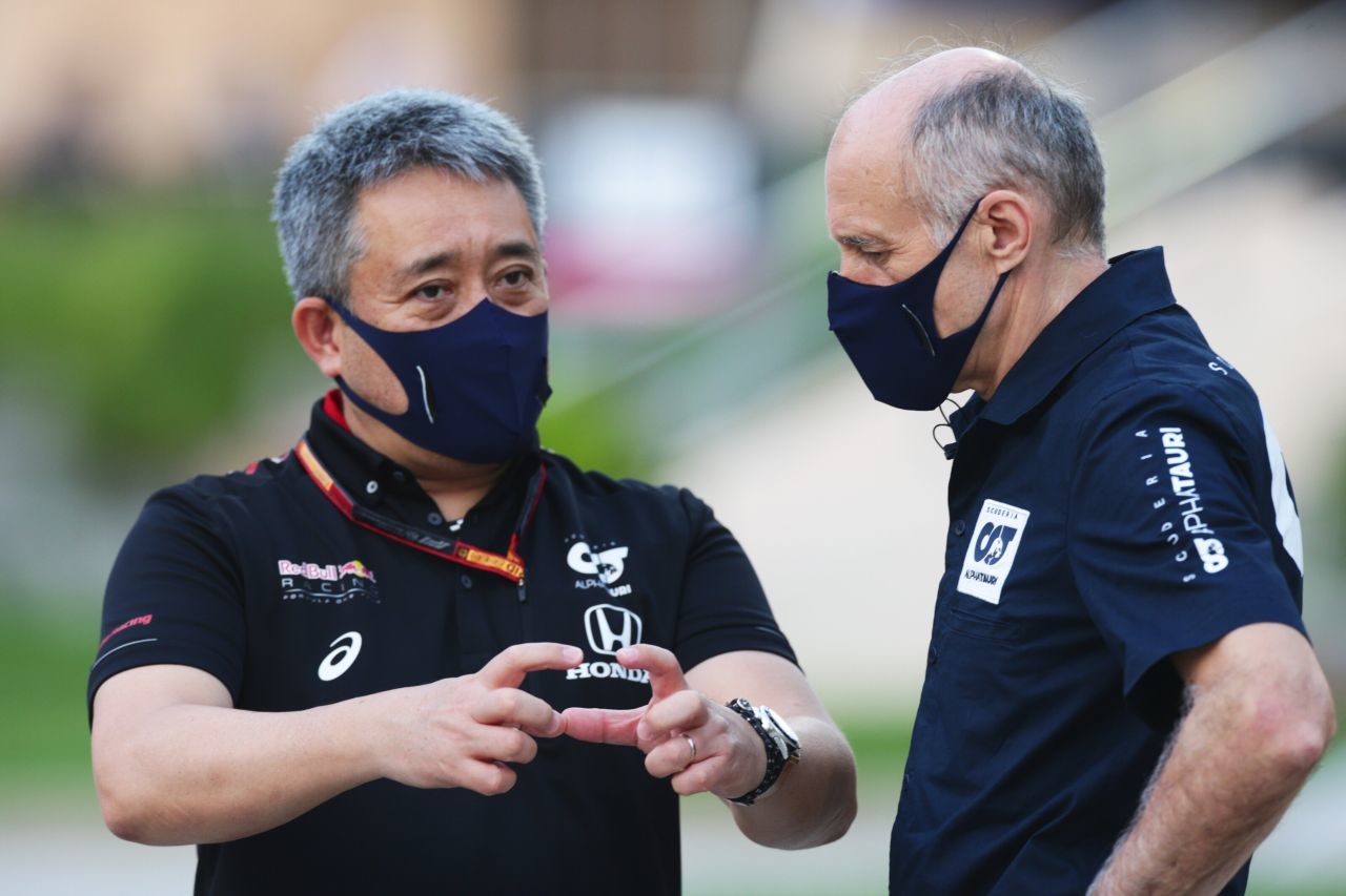 Masashi Yamamoto und Franz Tost werden trotz des offiziellen Honda-Rückzuges über 2021 hinaus Partner bleiben.