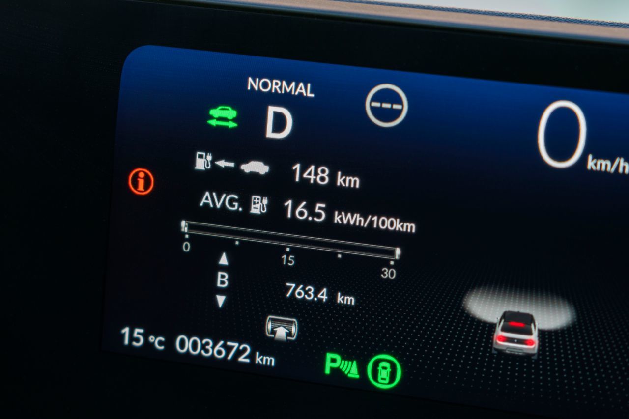 Der Testverbrauch von 16,5 kWh ergab sich eine reale Reichweite im Bereich von 150 bis 180 Kilometern.