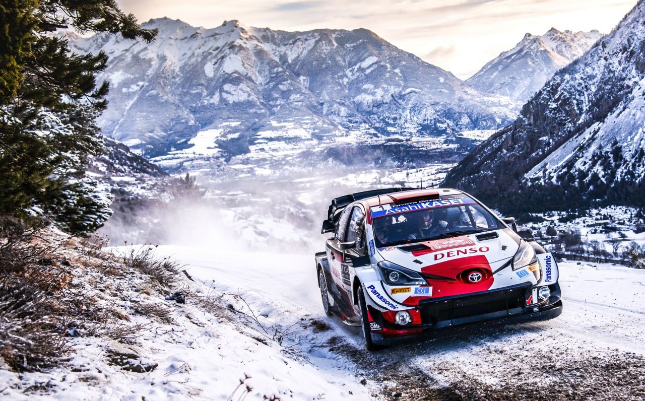 Die Rallye-WM ist 2021 auch auf Servus TV ein Fixpunkt – und zum Teil live. Hier Bild: Sebastien Ogier (Toyota).