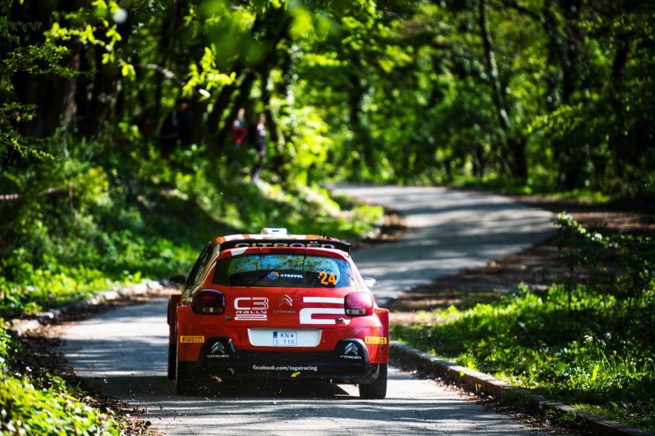 Citroen-Ass Mads Ostberg gewann in der WRC2-Klasse.