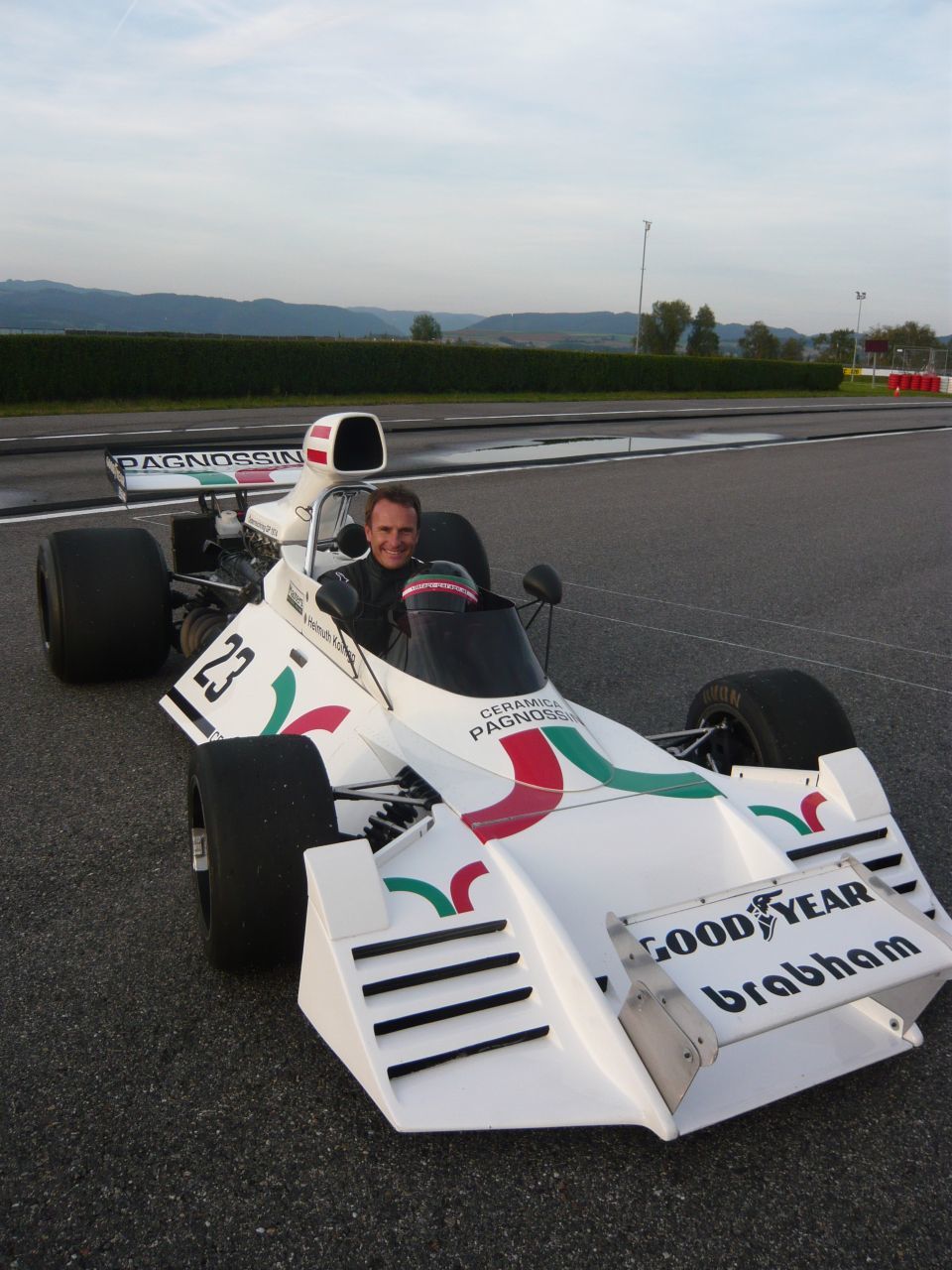 2014 dann in einem Brabham unterwegs: Ernst Hausleitner.