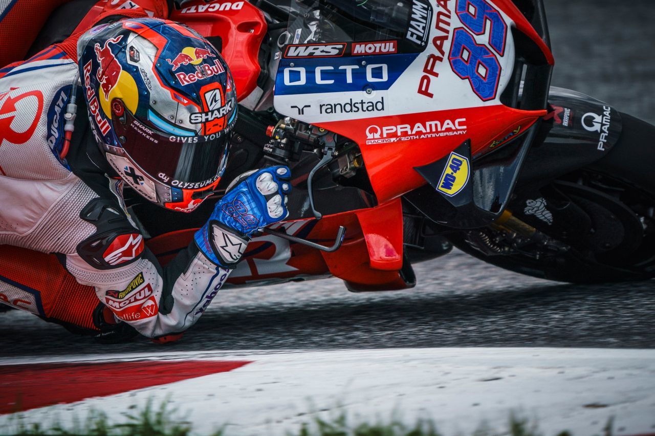 Pole-Setter im ersten Rennen: Jorge Martin (Ducati), der eine Schallmauer am Ring durchbrach....