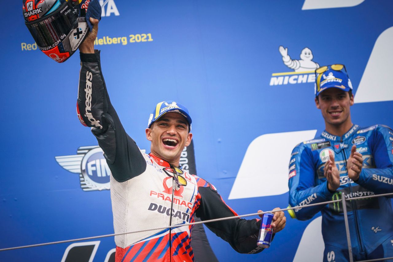 Jorge Martin sorgte für einen weiteren MotoGP-Premierensieg in der Steiermark – 2020 war Miguel Oliveira dieses Kunststück gelungen.