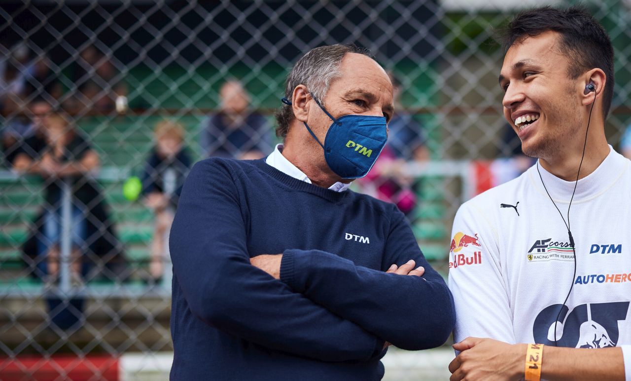 Gerhard Berger darf sich freuen: Auch der Formel-1-erprobte Nürburgring-Sieger Alex Albon ist am Red Bull Ring am Start.
