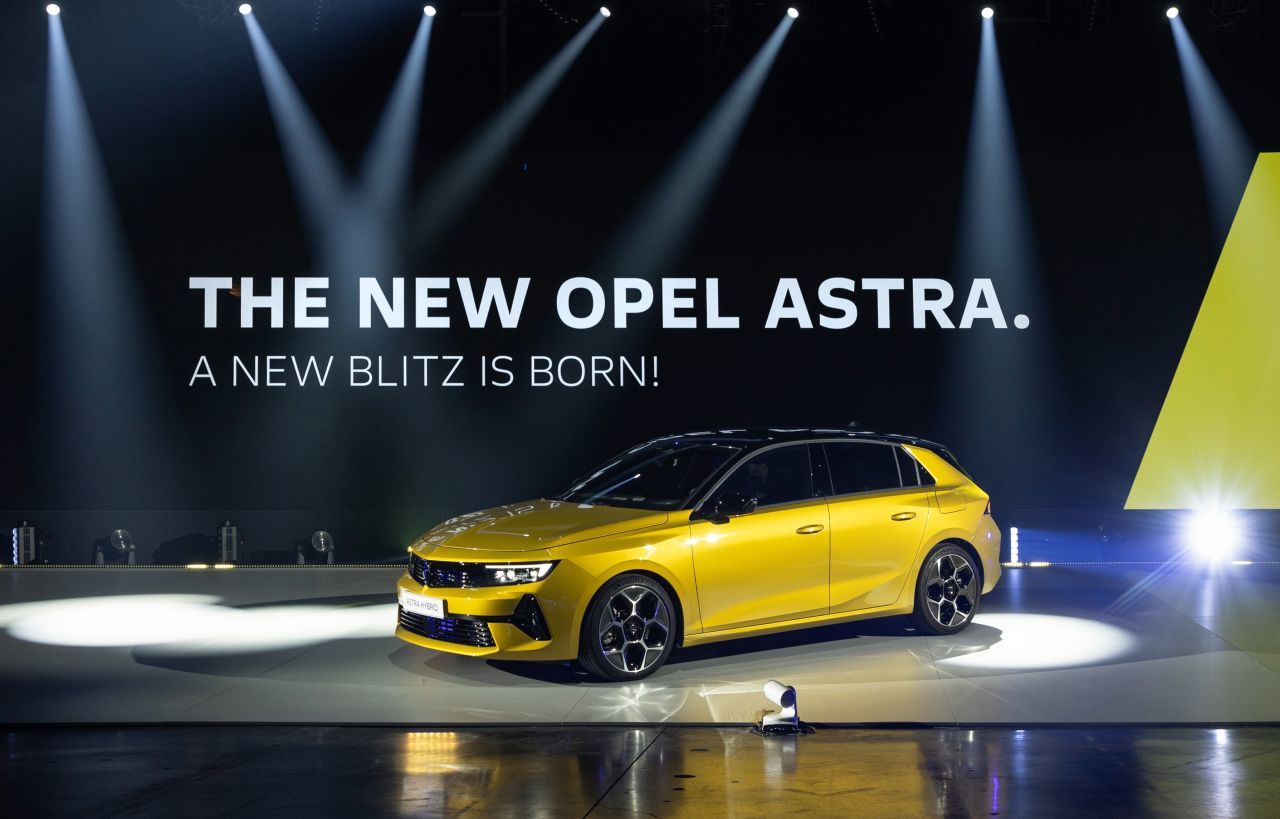 Cool Car: Der neue Astra L bei der Weltpremiere in Rüsselsheim.