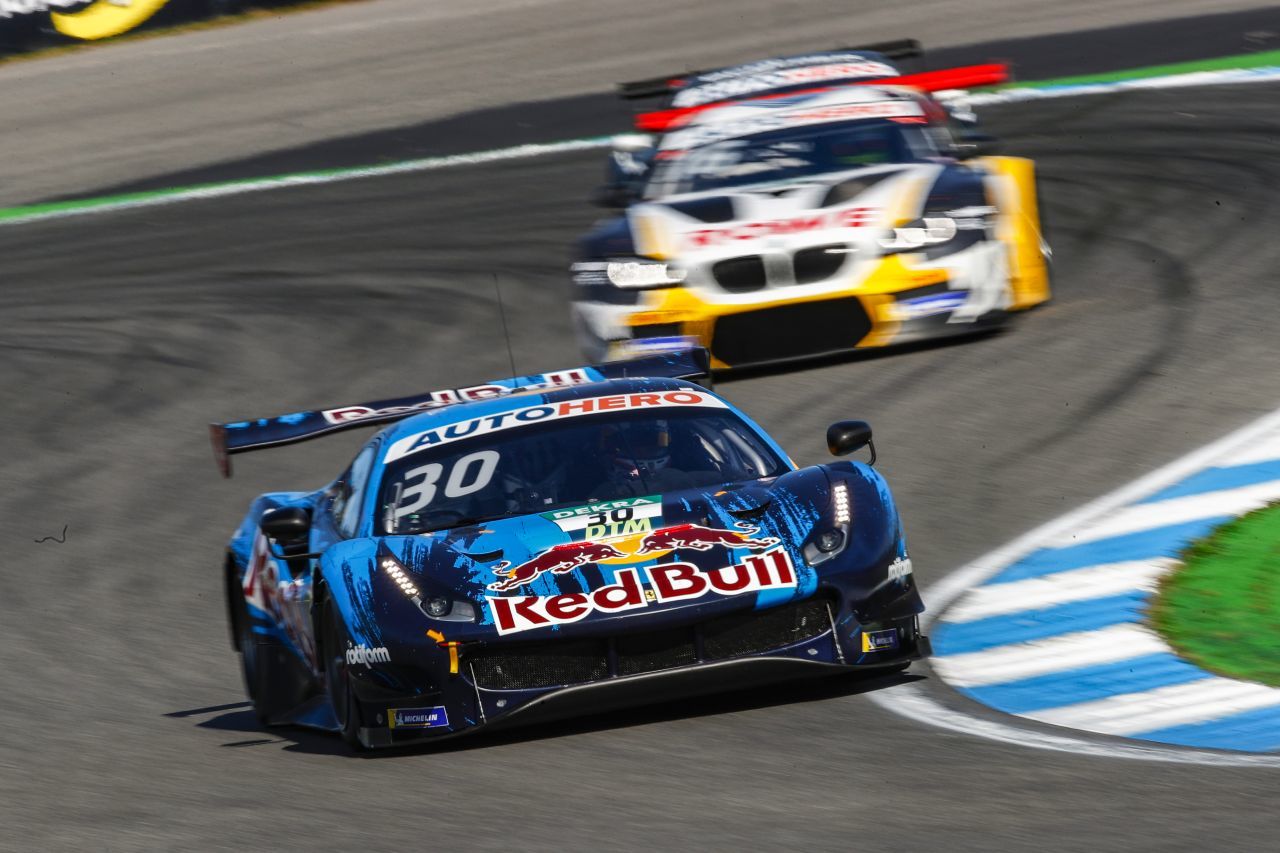 Liam Lawson machte sich in den Freitag-Traininings schnell mit der Arena in Hockenheim vertraut.