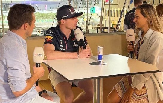 Max Verstappen ist Weltmeister. Was er im ersten großen Interview nach dem Rennen zu Andrea Schlager sagte. - Verstappens erstes großes Interview