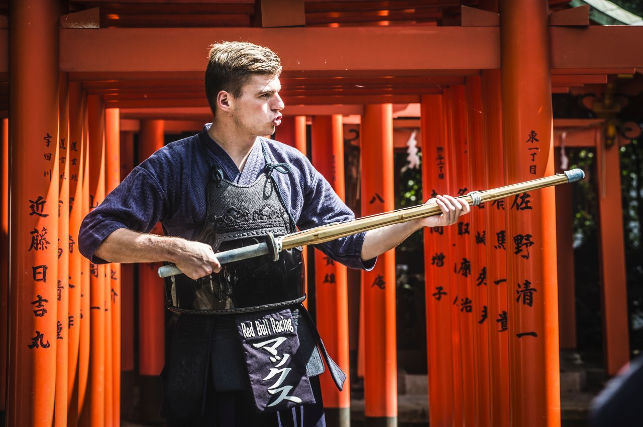 Max Verstappen in Japan – im Kampfmodus.