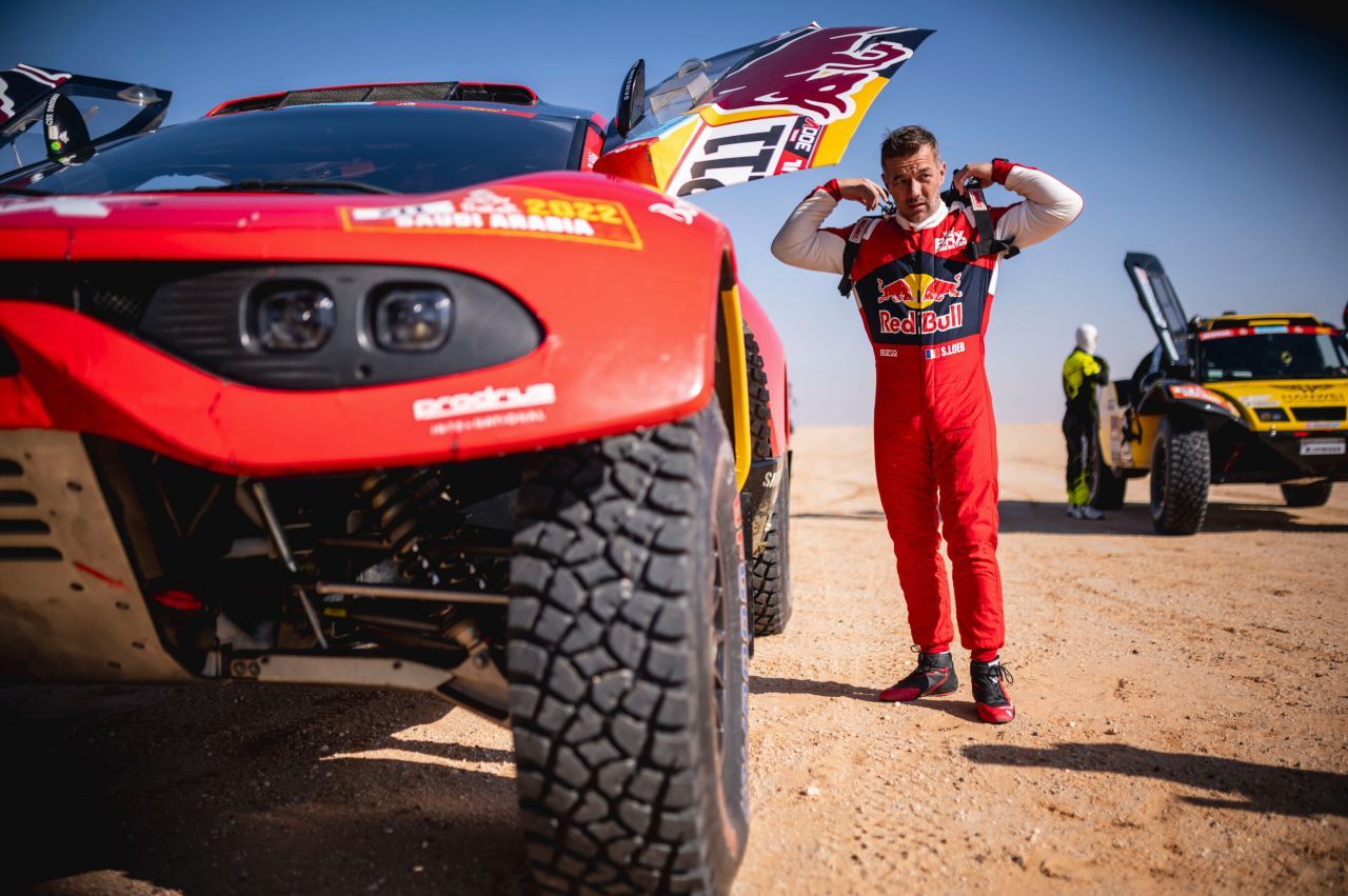 Sebastien Loeb. Neunfacher Rallye-Weltmeister und Etappensieger der Rallye Dakar 2022.