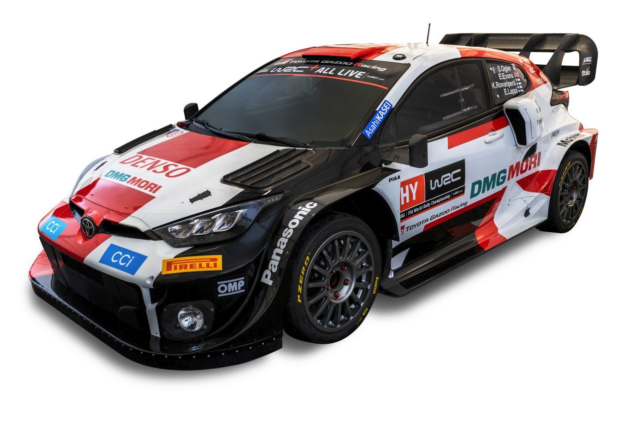 Titelverteidiger Toyota bringt den Gazoo Racing Yaris Rally1.