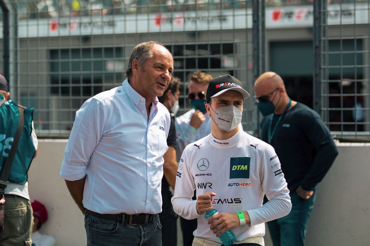 Gerhard Berger und Lucas Auer dürfen sich über einen sensationellen Boom der DTM freuen. Im September ist hier Heimrennen in Spielberg.