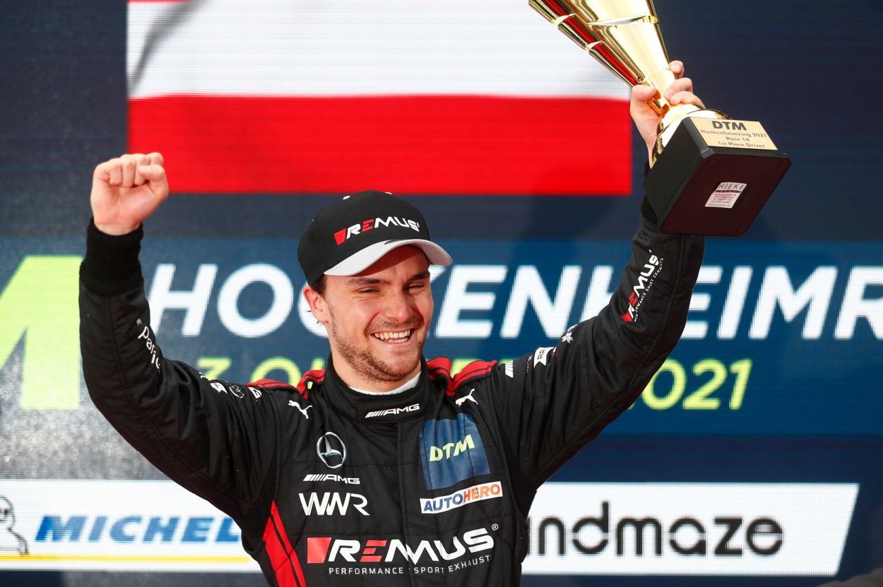 Sieg in Hockenheim: Lucas Auer war der beste Fahrer der DTM-Finalphase 2021.