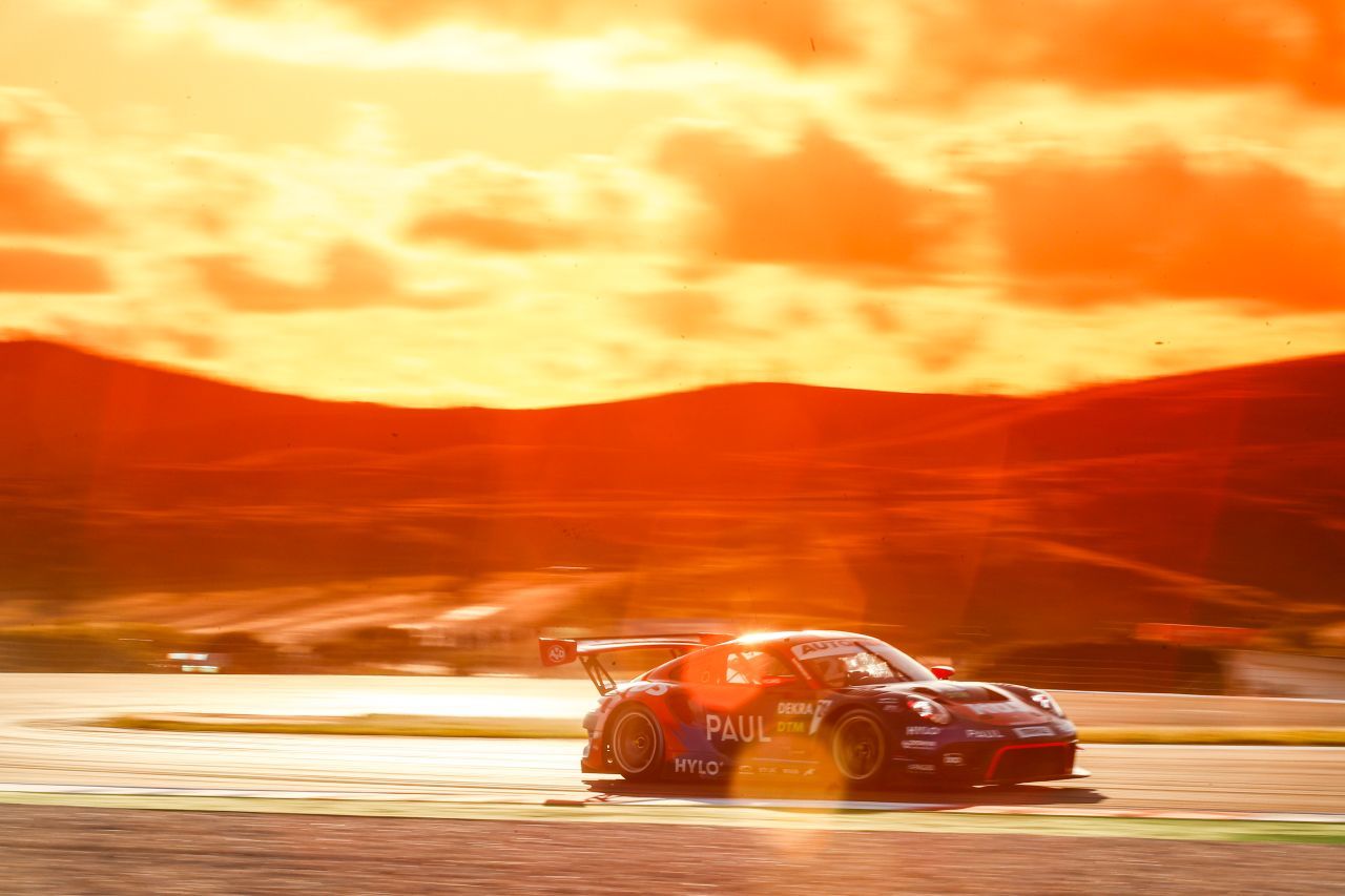 Der Porsche 911, mit dem Thomas Preining Geschichte schreibt. Er war der erste fixe Porsche-Pilot, der für die DTM bestätigt wurde.