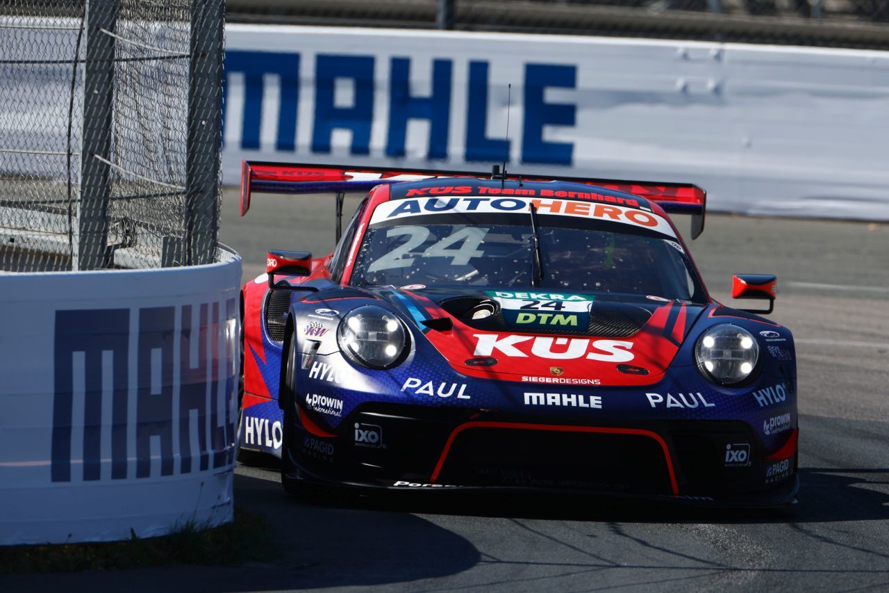 Thomas Preining – der große Held des Chaos-Rennens am Norisring-Samstag. 16 Fahrer fielen aus, doch Thomas blieb cool.