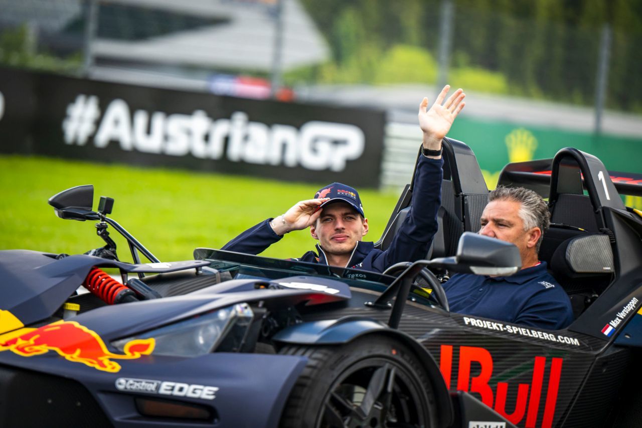 Legenden der Zukunft: Max Verstappen und der KTM X-Bow.