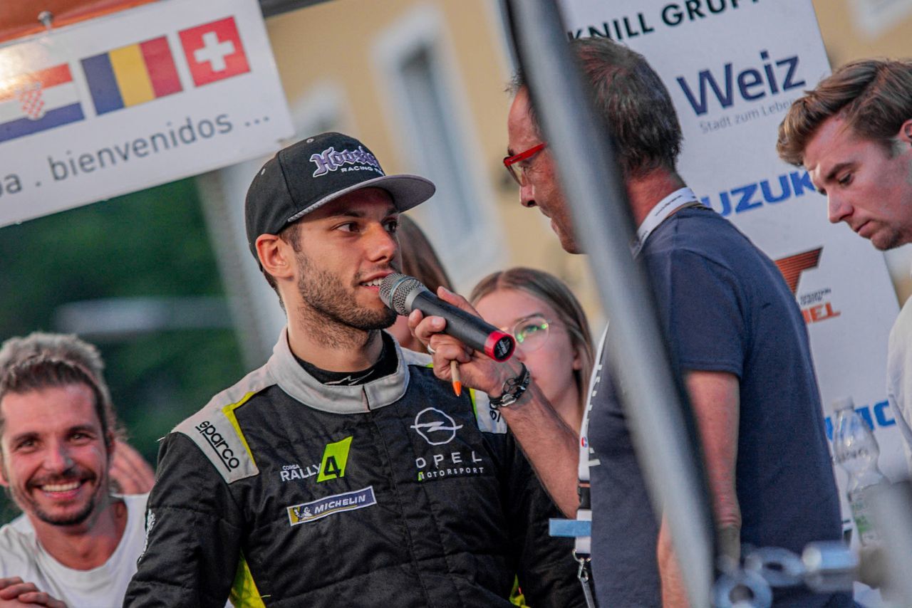 Nach der Weiz-Rallye hatte Julian Wagner viel Gutes zu erzählen.
