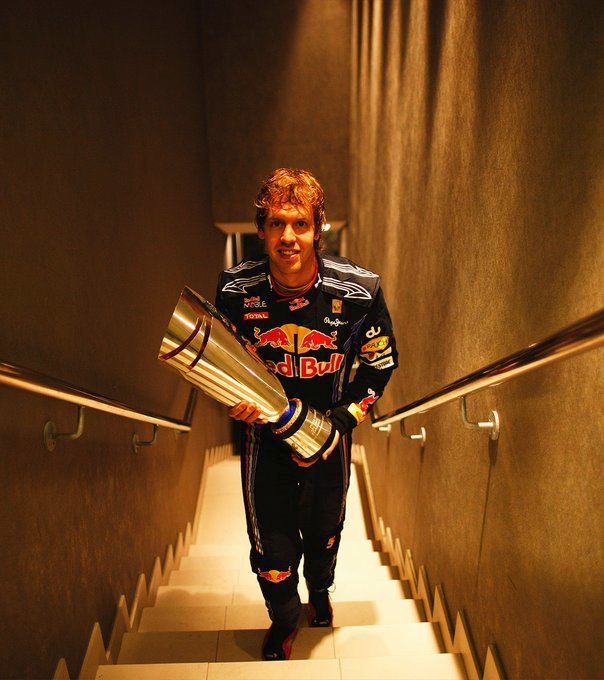 Sebastian Vettel, Abu Dhabi 2010.