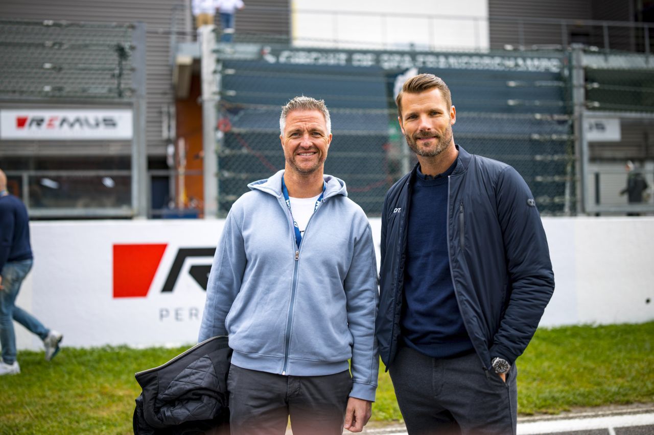 Ralf Schumacher und Neo-DTM-Mastermind Martin Tomczyk.