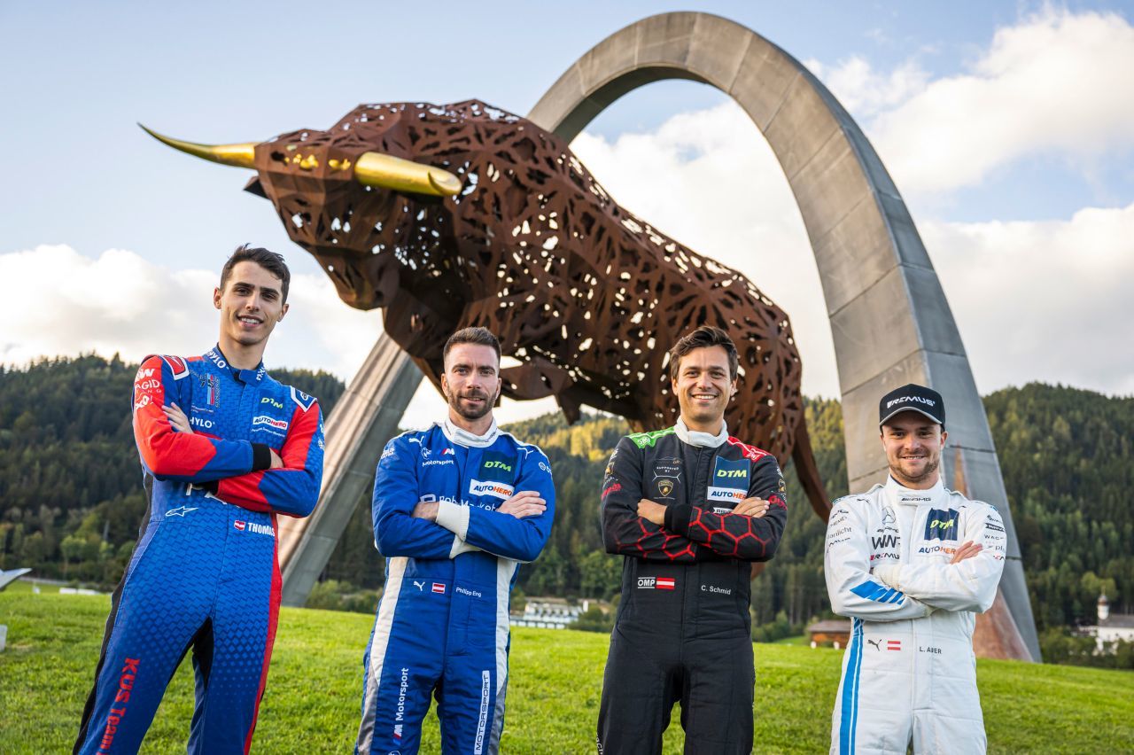Preining, Eng, Schmid und Auer: die Österreicher prägen die DTM 2022.