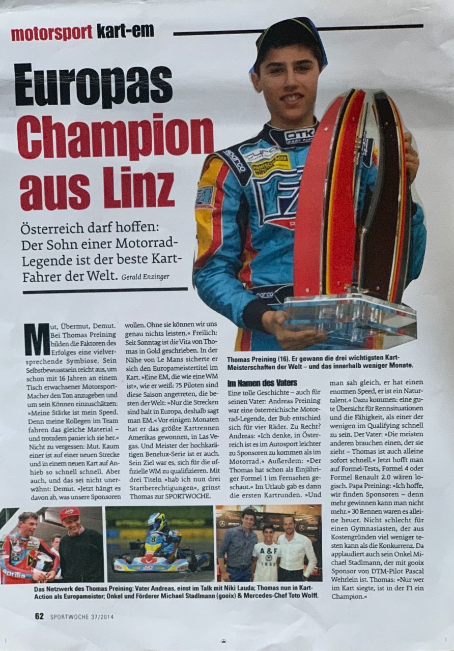 Dokument: 2014 schrieb motorprofis-Reporter Gerald Enzinger in der