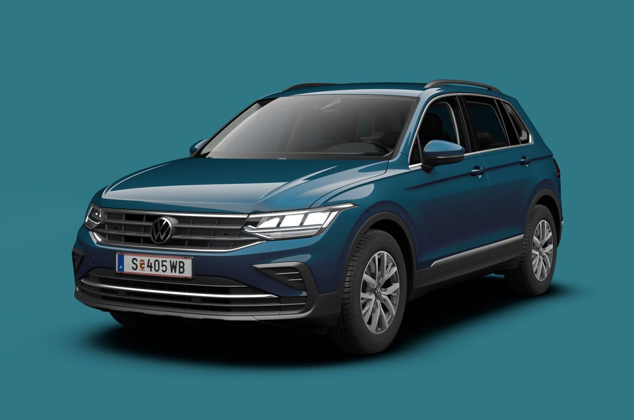 Der VW Tiguan NOW ist auch mit Allrad und Doppelkupplungsgetriebe kombinierbar. Auch bei den Extras geht einiges, freilich nicht alles.