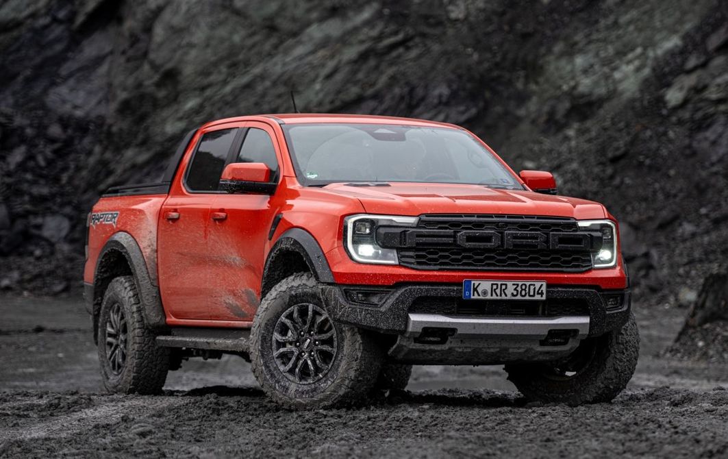 Der Ford Ranger Raptor - Zentraler Touchscreen mit 12 Zoll