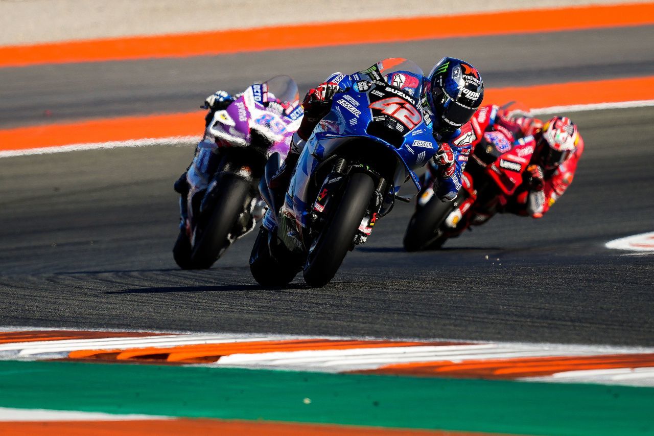 Treichls Lieblings-Pilot auf Rädern? Der Kufen-Künstler mag Alex Rins, der kürzlich in Valencia einen heroischen Sieg feierte.