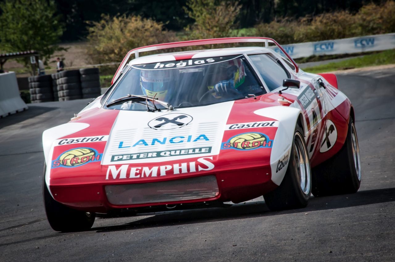 Der legendäre Lancia Stratos, mit dem Franz Wurz 1978 Europameister wurde, wurde von Alex und Franz renoviert.