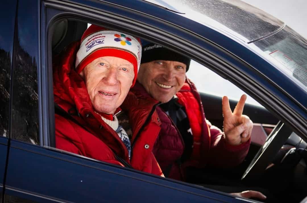 Ein Wunsch, den sich Reini Sampl bereits erfüllt hat: Walter Röhrl als Beifahrer.
