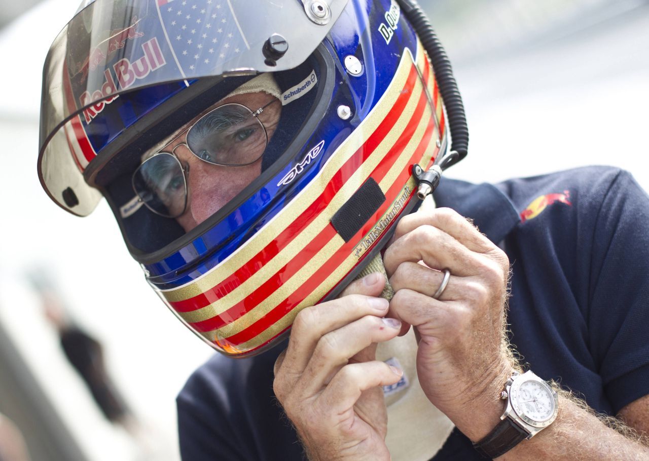 Immer bei den Coolen: Dieter Quester. Lieblingstrecken? Daytona, Spa und Silverstone.