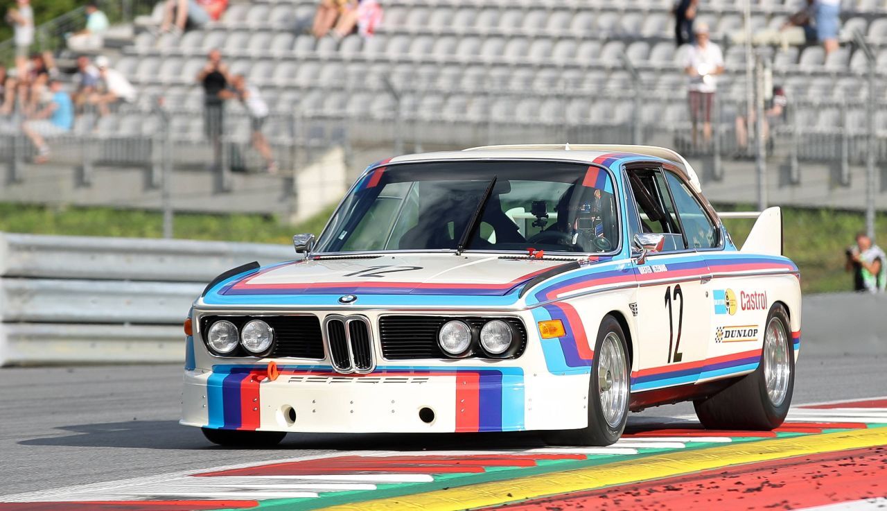 Dieter Quester im BMW – eine oft gesehene Paarung der 1970er - und 1980er-Jahre.
