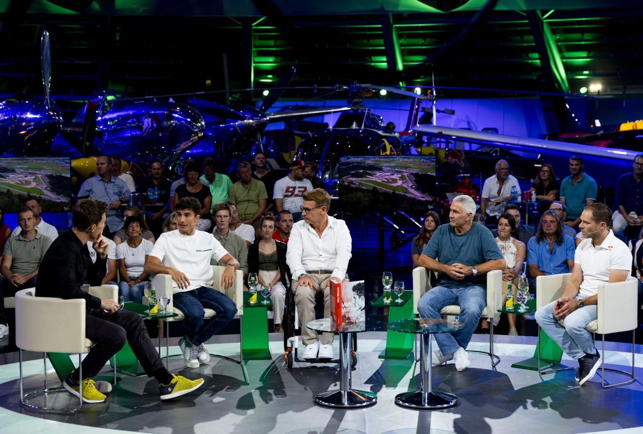 Die MotoGP-Experten bei Sport und Talk im Hangar-7.