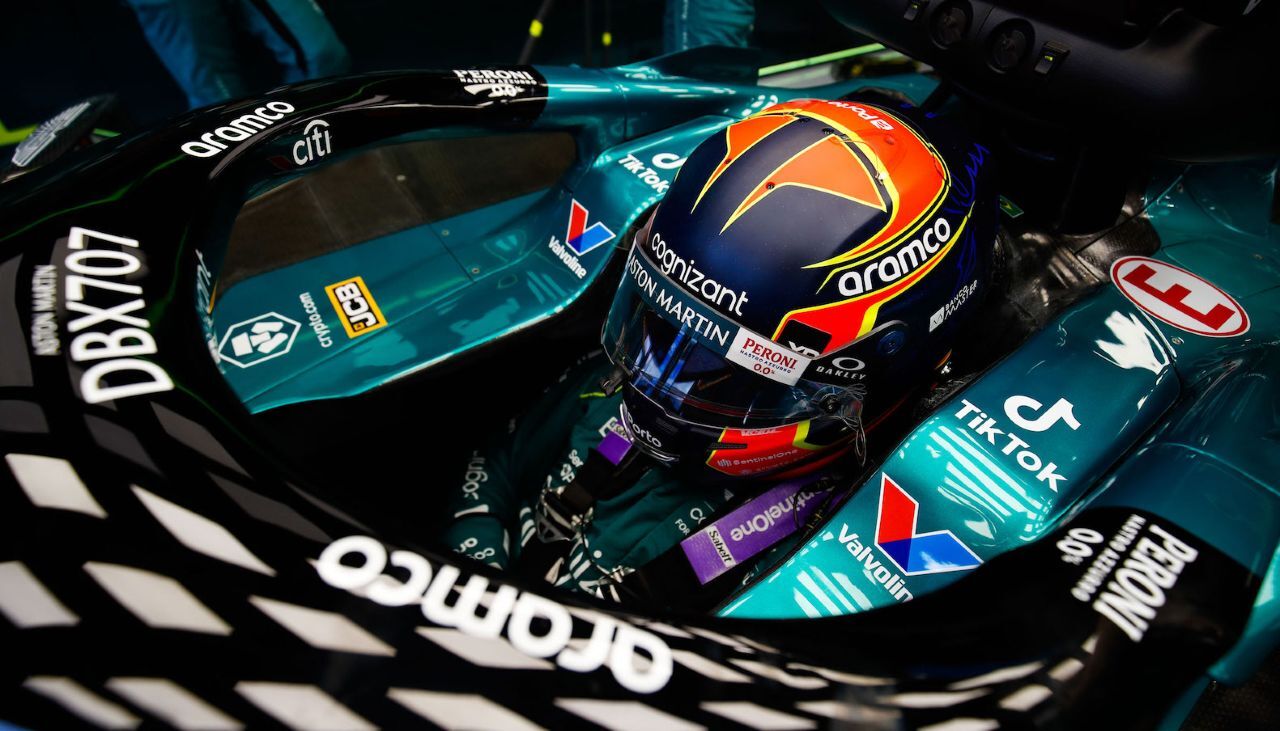 Felipe Drugovich durfte nur in Monza im Training fahren – bei Aston Martin.