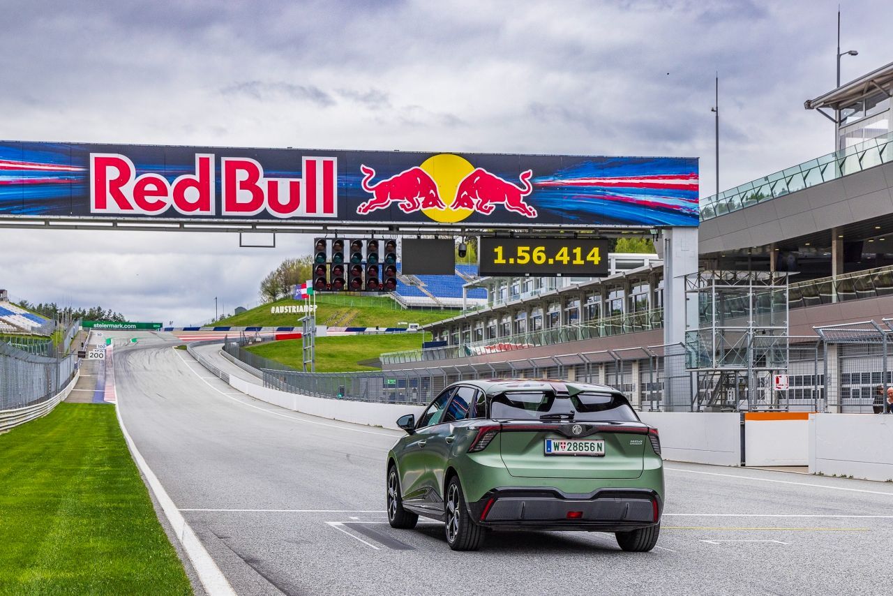 1:56:414 Minuten brauchte der 435 PS starke MG4 Electric XPOWER für seine schnellste Ringrunde.