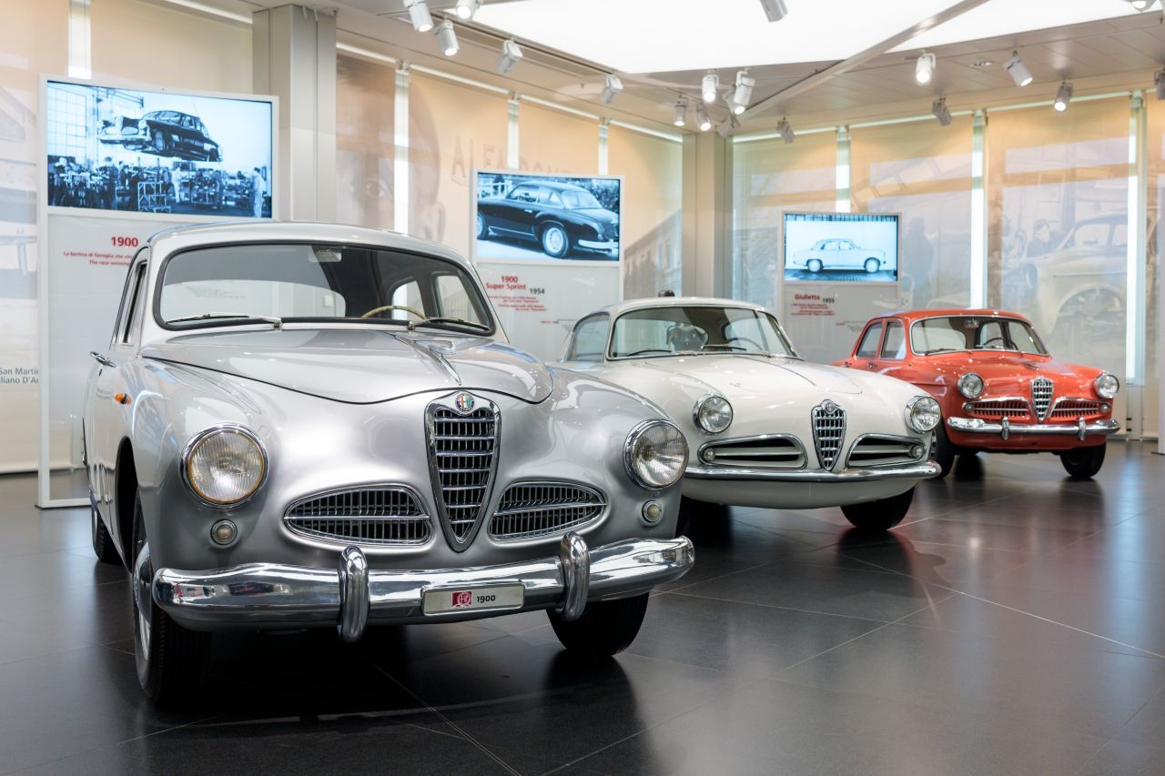 1900 VON 1950, 1900 SUPERSPRINT VON 1954, GIULIETTA VON 1955