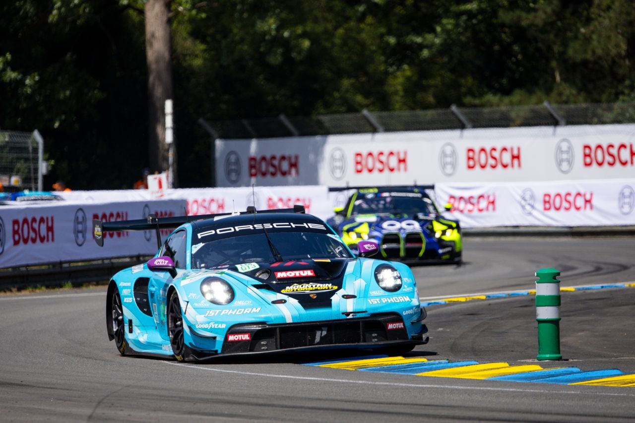 Richard Lietz dominierte in seiner Klasse im Manthey-Porsche.